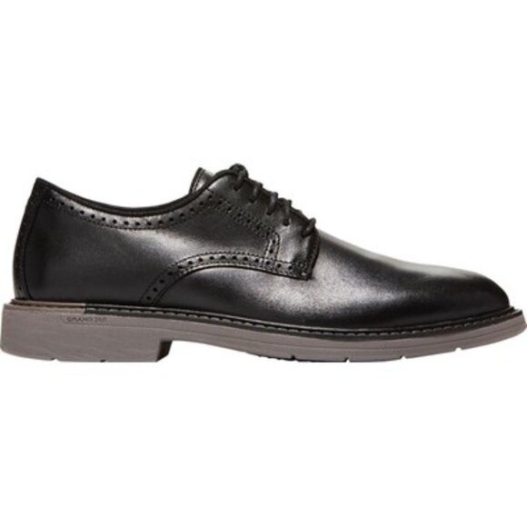 Cole Haan - Mens The Go-To Plain Toe Oxford Shoes, size 9.5 US mens, color black main image 5